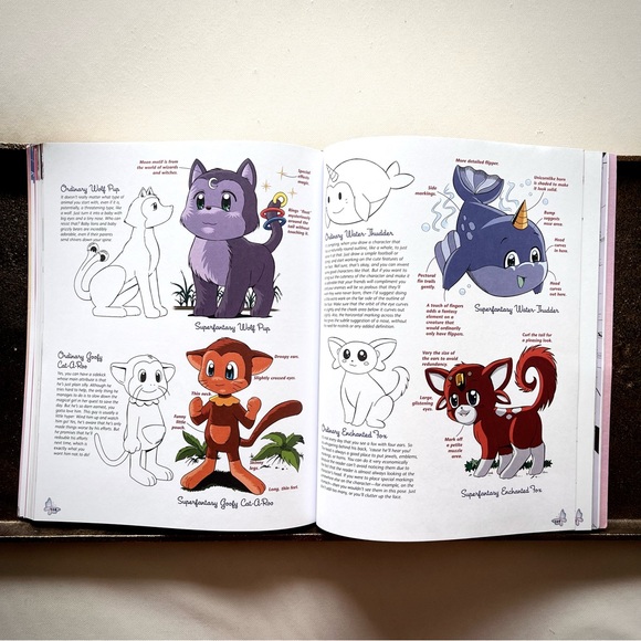 BOOK • “Manga Mania: Magical Girls & Friends” Drawing Book • - Picture 10 of 12